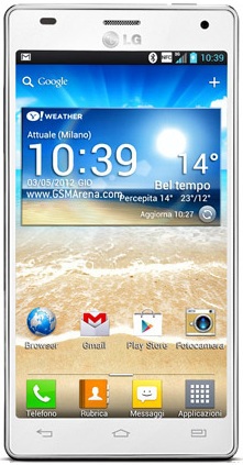 Смартфон LG Optimus 4X HD P880 White - Томск